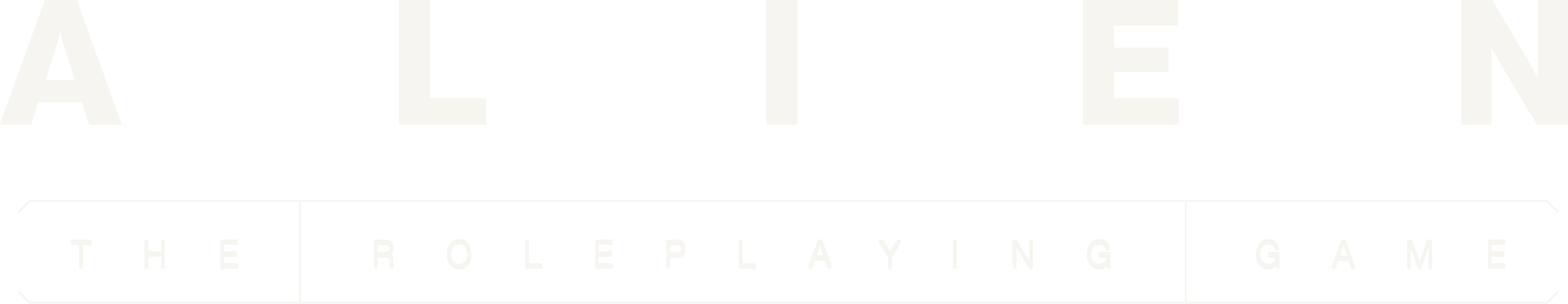 ALIEN RPG